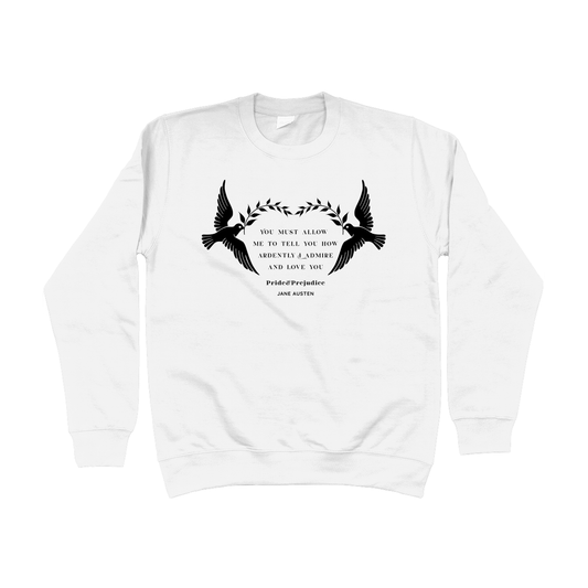 Reverie Pride and Prejudice Sweatshirt | Romantic Bookish Crewneck