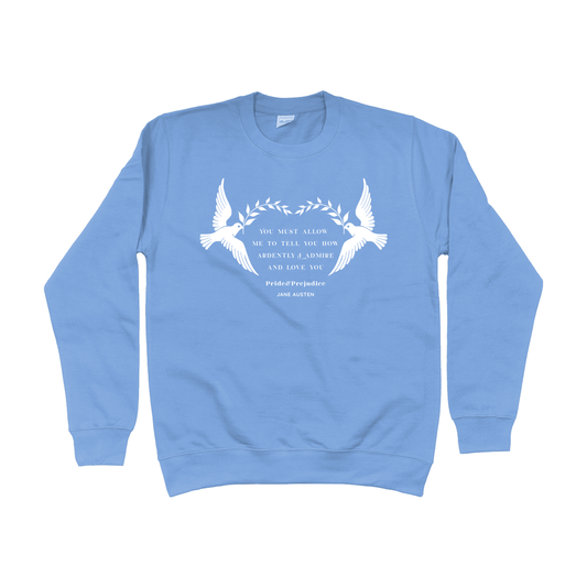 Reverie Pride and Prejudice Sweatshirt | Romantic Bookish Crewneck