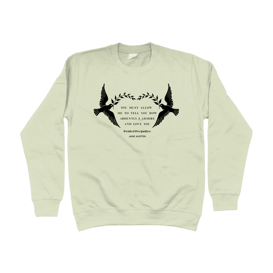 Reverie Pride and Prejudice Sweatshirt | Romantic Bookish Crewneck