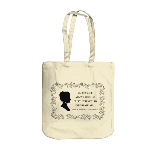 Ember Pride and Prejudice Tote Bag | Inspirational Bookish Tote Bag