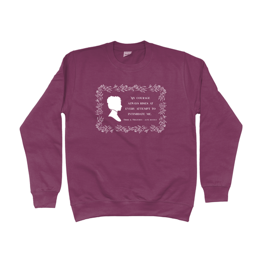 Ember Pride and Prejudice Sweatshirt | Inspirational Bookish Crewneck