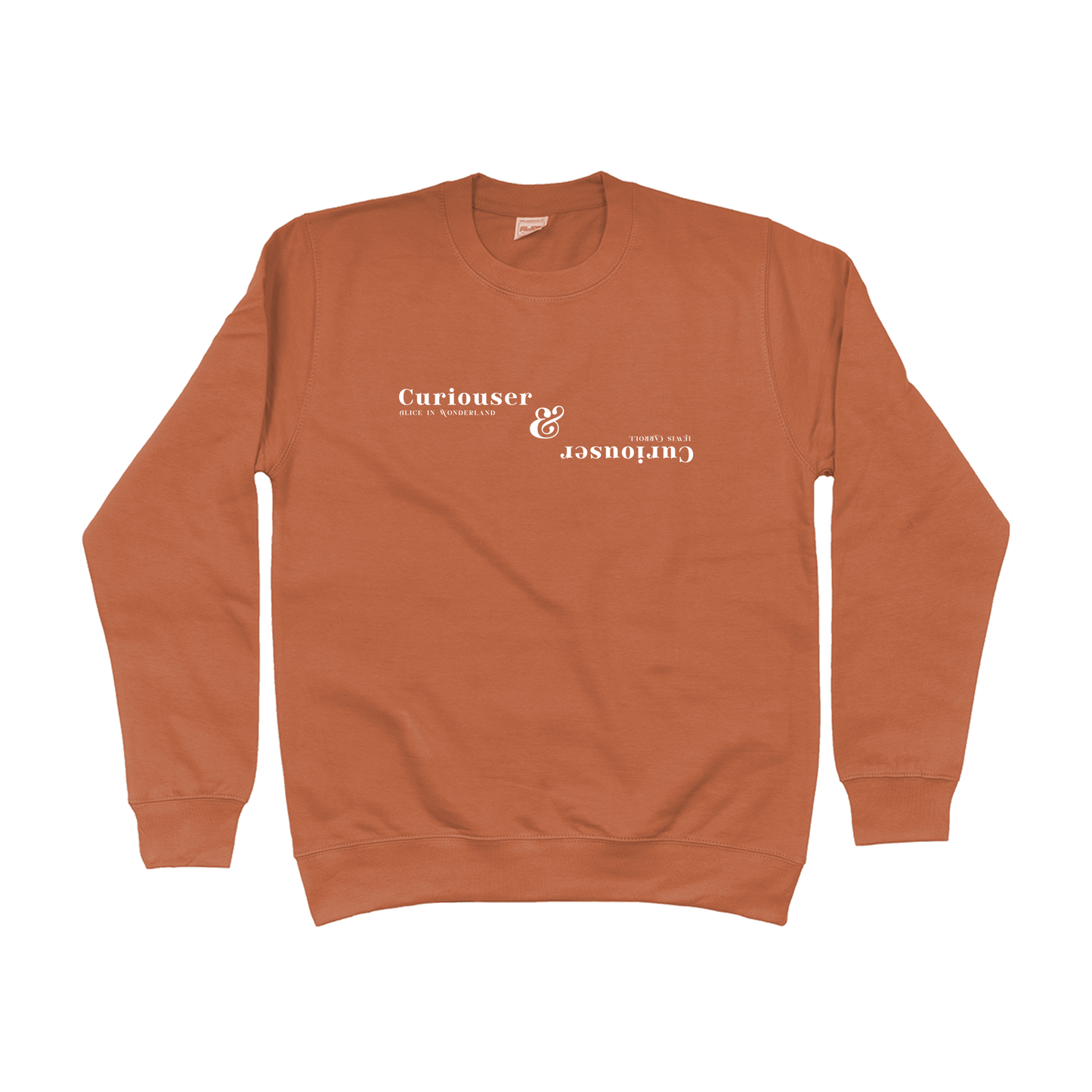 Ember Alice in Wonderland Sweatshirt | Fantasy Bookish Crewneck