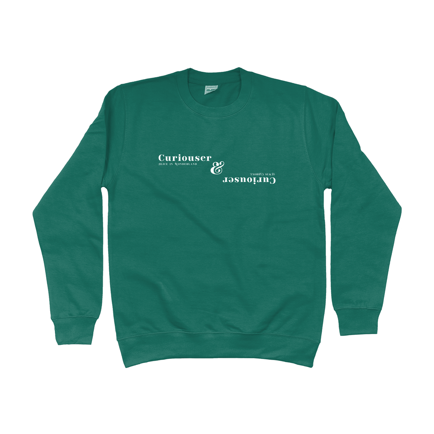 Ember Alice in Wonderland Sweatshirt | Fantasy Bookish Crewneck