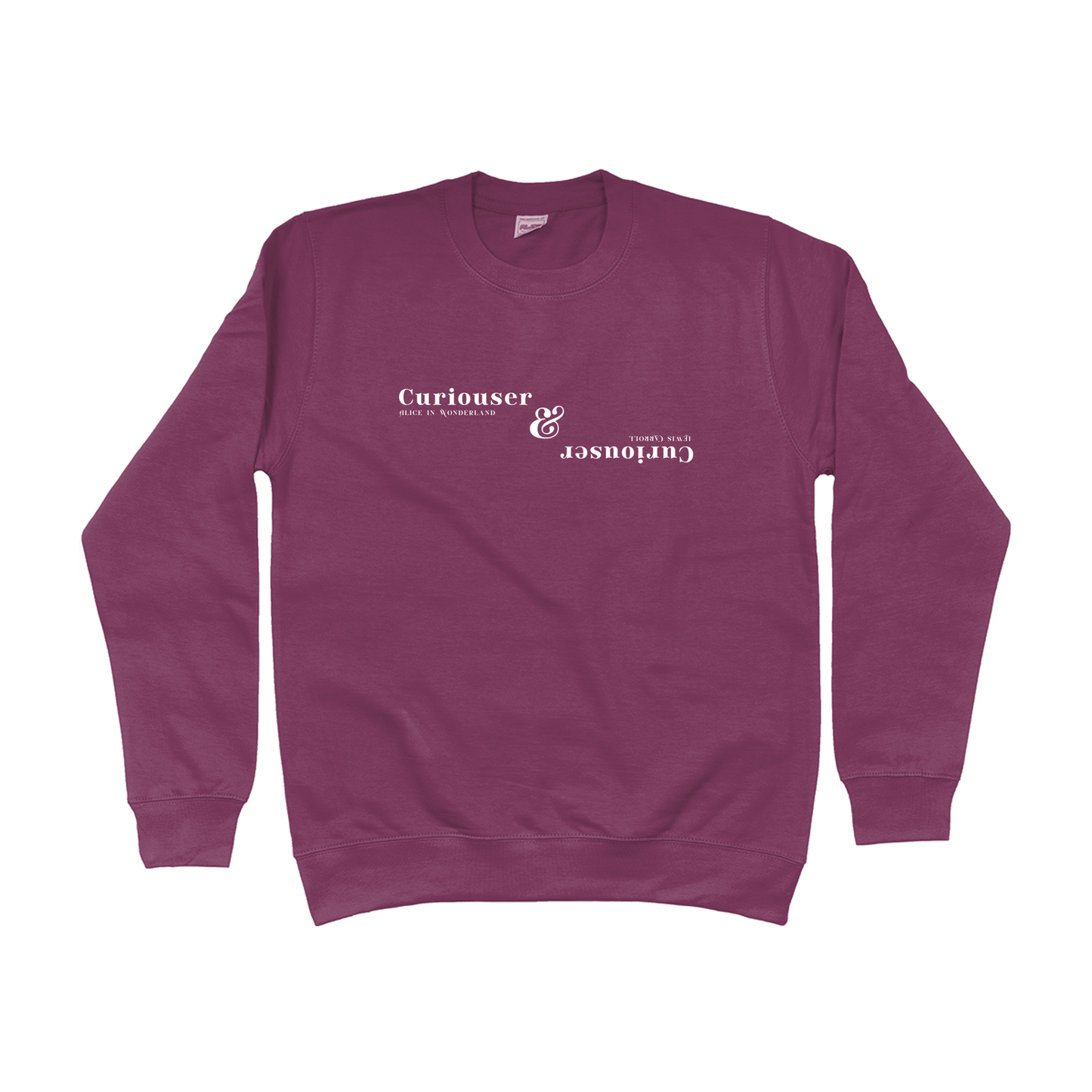 Ember Alice in Wonderland Sweatshirt | Fantasy Bookish Crewneck