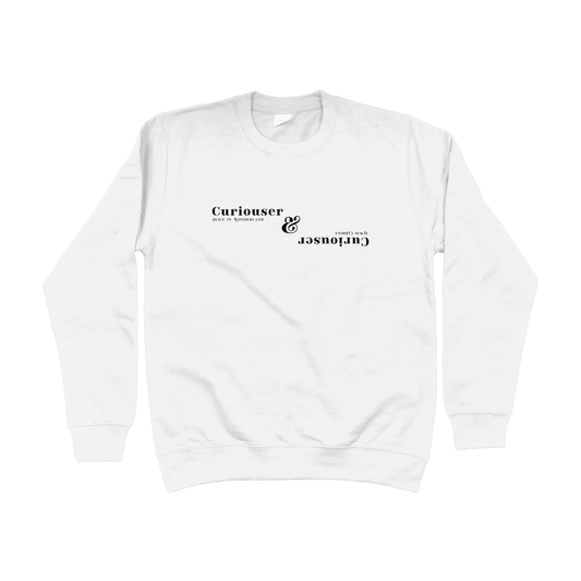 Ember Alice In Wonderland Sweatshirt | Fantasy Bookish Crewneck